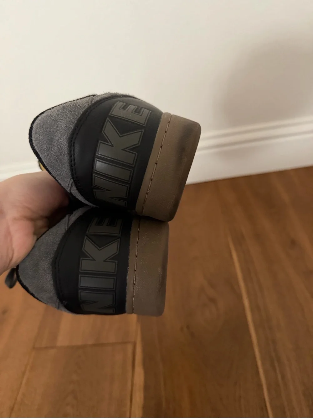 Nike Terminator Low Black Medium Ash Gum Suede Sneakers - In like new condition.